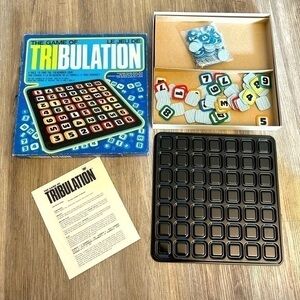 TRIBULATION vintage 1974 game. 1-6 players. Age 10+. Excellent condition